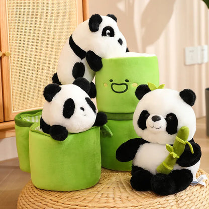 9" Panda Bear Stuffed Animal Plush Toy Cute Soft Body Doll Panda Pillow Kawaii Giant Panda, Gift for Kids Boy Girl Birthday Valentines Christmas